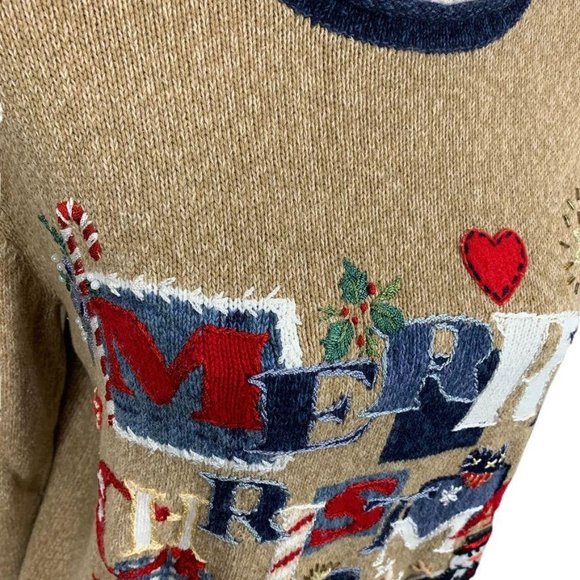 Star Blue Originals Christmas Sweater Embellished - Picture 2 of 10